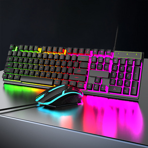 Hot Sale Gaming Keyboard Mouse Combo Backlit USB Wired Teclado y mouse de juego Gamer Gaming Keyboard and Mouse Combos