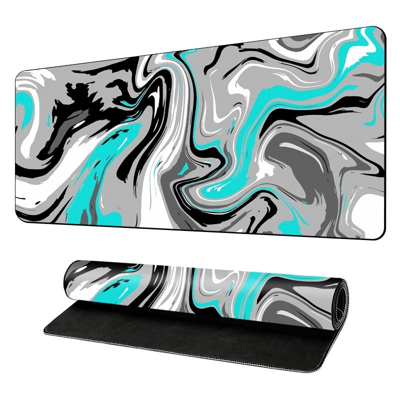 900x400x2mm XXL Strata Liquid Mouse Pad Computer Laptop Anime Keyboard Mouse Mat Large Mousepad Gamers Decoracion Desk Mat