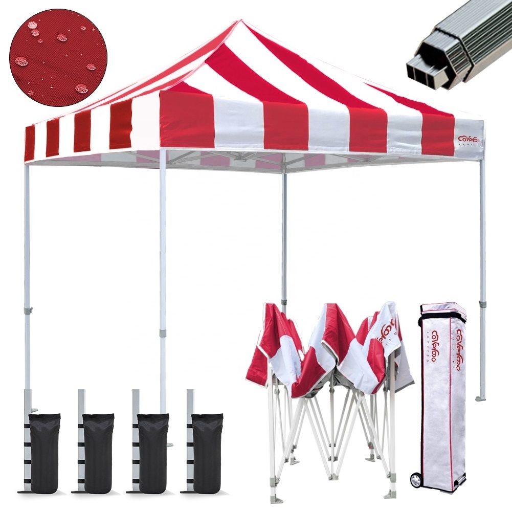 Portable Waterproof Outdoor Exhibition 10X10 Printed Popup Pop Up Booth Canopy Trade Show Tent for Business