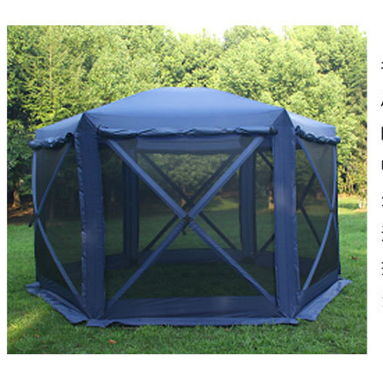 Screen House Room Pop Up Gazebo 12X12 Outdoor Canopy trade show Tent For 8-10 Person