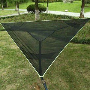 Custom Outdoor Camping Luxury Printed Nylon 3 Person Triangle Hammock