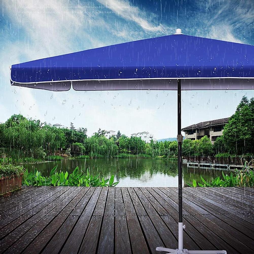 Custom Wholesale Outdoor Garden Solar Powered Led Cantilever Patio Umbrella