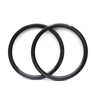 Factory Clincher/Hookless/Tubular 700c Carbon Fiber Road Bike Rims For Road/CX/Gravel Bicycle