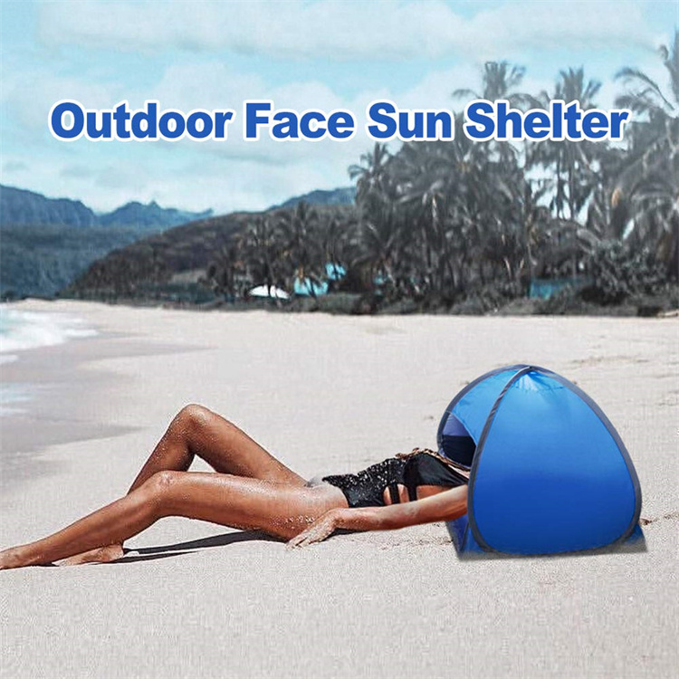 Customized Portable Automatic Instant Shade Sleep Head PopUp Canopy Mini Beach Sun Shelters