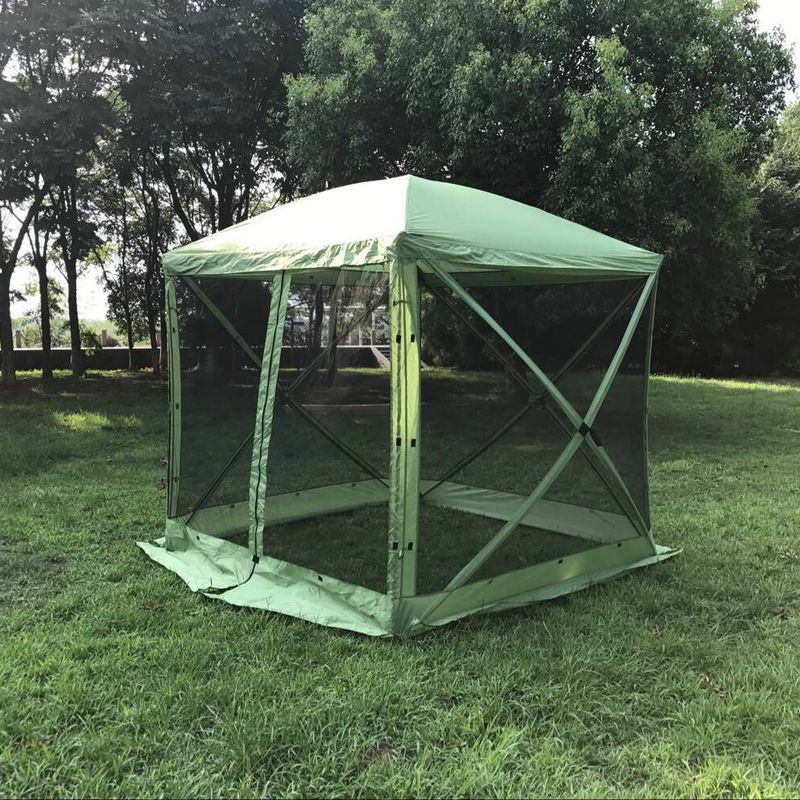 Screen House Room Pop Up Gazebo 12X12 Outdoor Canopy trade show Tent For 8-10 Person