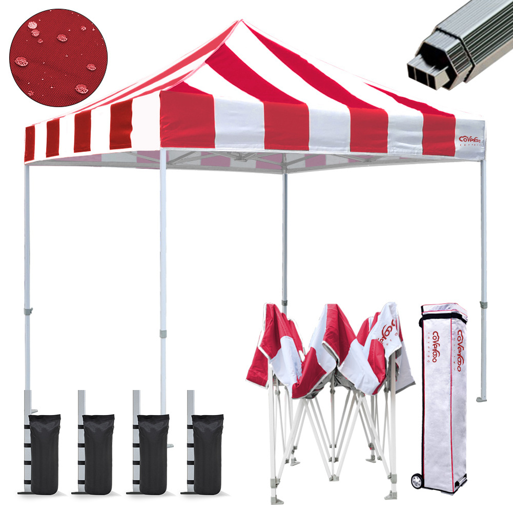 Custom 5 x 10 10x10 10x30 2x2 Advertising Pop Up Exhibition Commercial Aluminum trade Show Canopy Tent with Walls with logo