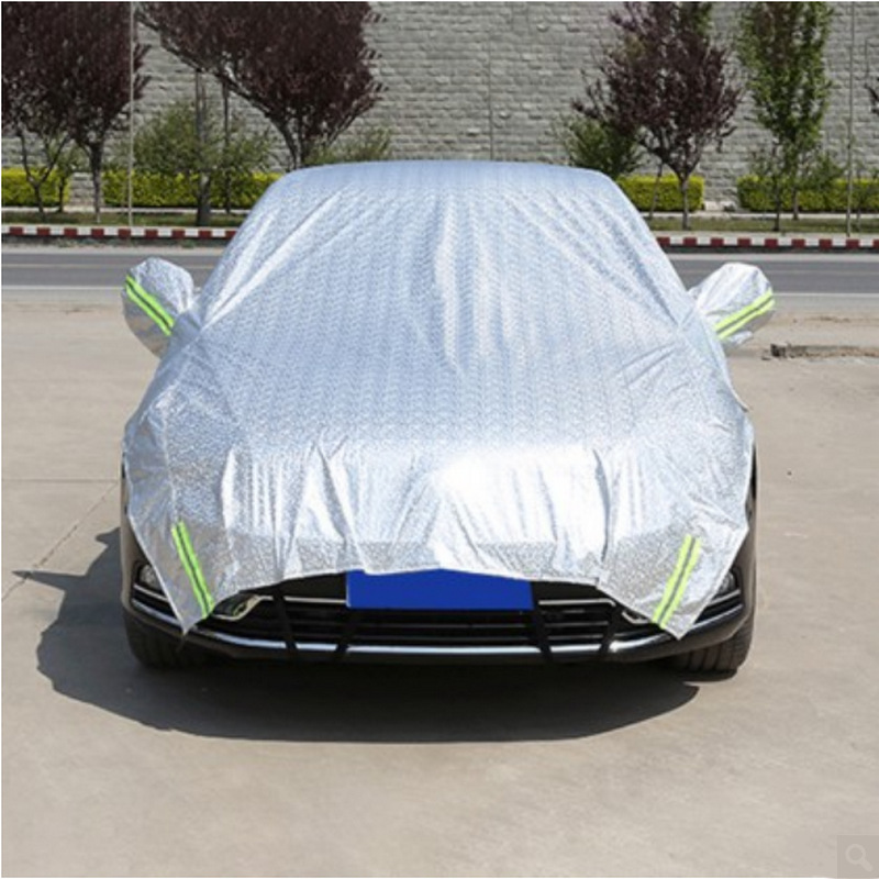 Universal Windshield Sun Shade Magnetic Winter Half Top Body Car Cover