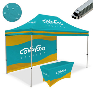 Wholesale Waterproof Custom 3x3 10X10 10 x 20 12x12 Popup Pop Up Aluminum Booth Exhibition Advertising Canopy Trade Show Tents