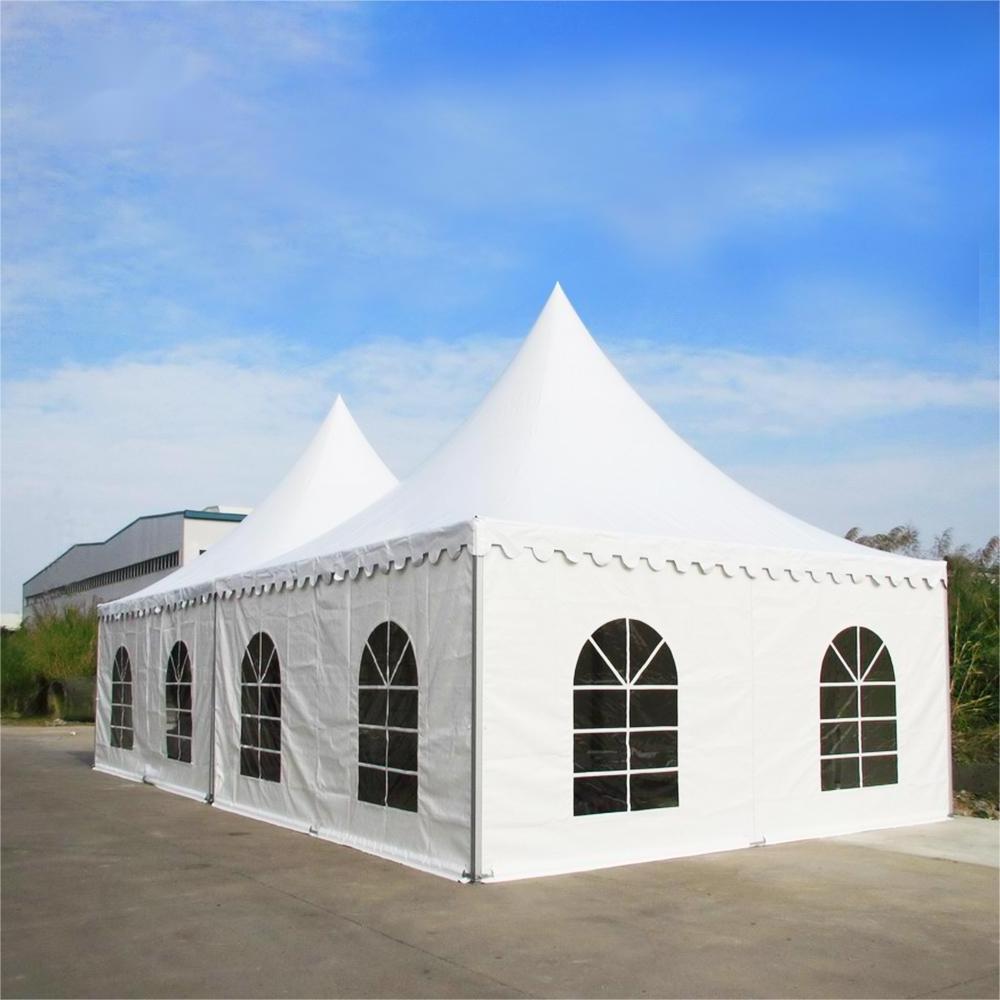 Custom 20x20 10X10 Event Party High Peak Frame Marquee Stretch tent For Event Waterproof