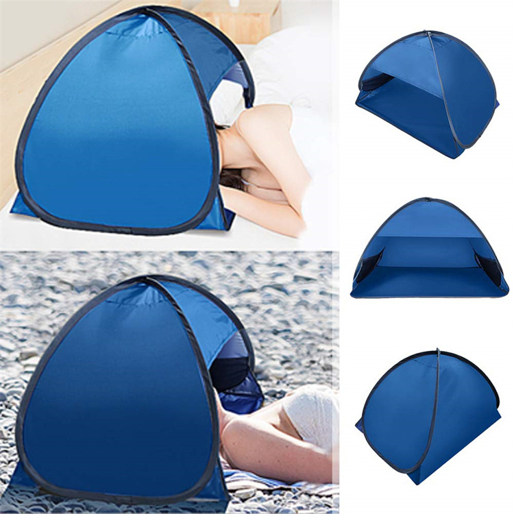 Customized Portable Automatic Instant Shade Sleep Head PopUp Canopy Mini Beach Sun Shelters