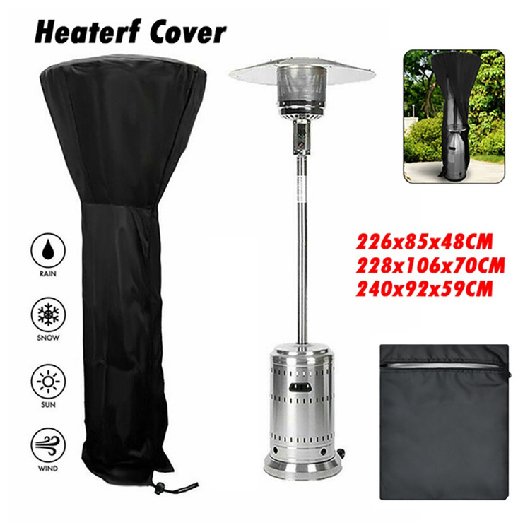 600D Heavy Duty Outdoor Waterproof Patio Gas Heater Glass Cover For Outdoor Heater