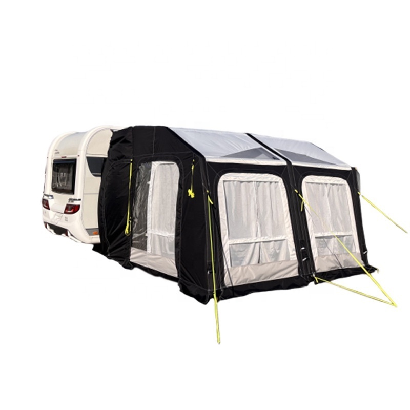 Trailer Caravan Side Exterior Canopy Awning Outdoor Camping Rainproof Thickened Quick Opening Inflatable Caravan Tent