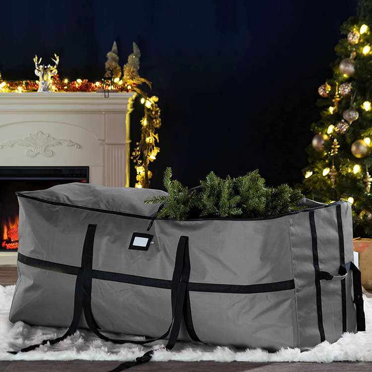 Extra Wide Opening Artificial Christmas Tree Duffle Bag Storage Bag