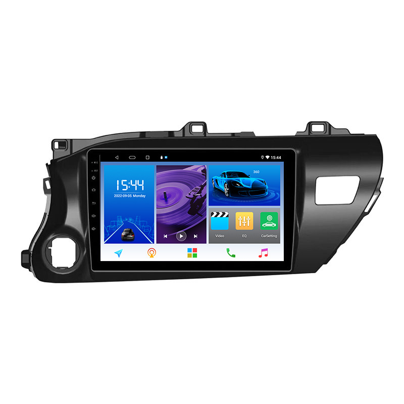 Coview Touch Screen 2 Din Android Car Radio Dvd Player Multimedia Double Din GPS Navigation Car Stereo For Toyota Hilux 2016