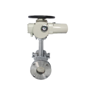 Stainless Steel Flange Regulation Type Multi-turn Motorized Actuator electric slide gate valve