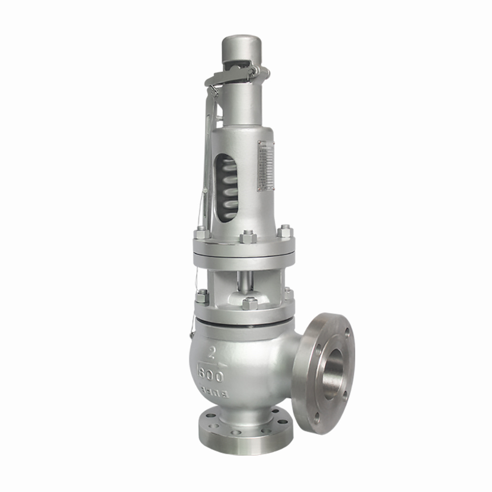 COVNA DN50 2 inch PN16 High Pressure Spring Loaded Full Lift Flange Type 304 Stainless Steel Steam Boiler Safety Valve