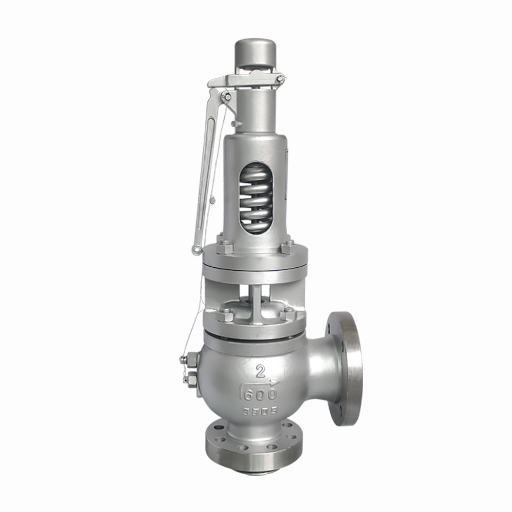 COVNA DN50 2 inch PN16 High Pressure Spring Loaded Full Lift Flange Type 304 Stainless Steel Steam Boiler Safety Valve