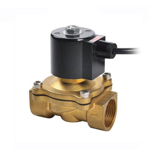 COVNA IP68 Fountain  DN20 3/4 inch 2 Way DC AC Normally Closed Brass  Water Air Solenoid Valve