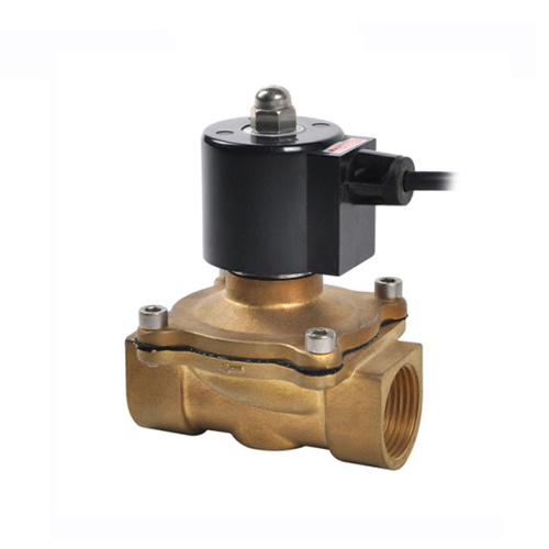 COVNA IP68 Fountain  DN20 3/4 inch 2 Way DC AC Normally Closed Brass  Water Air Solenoid Valve