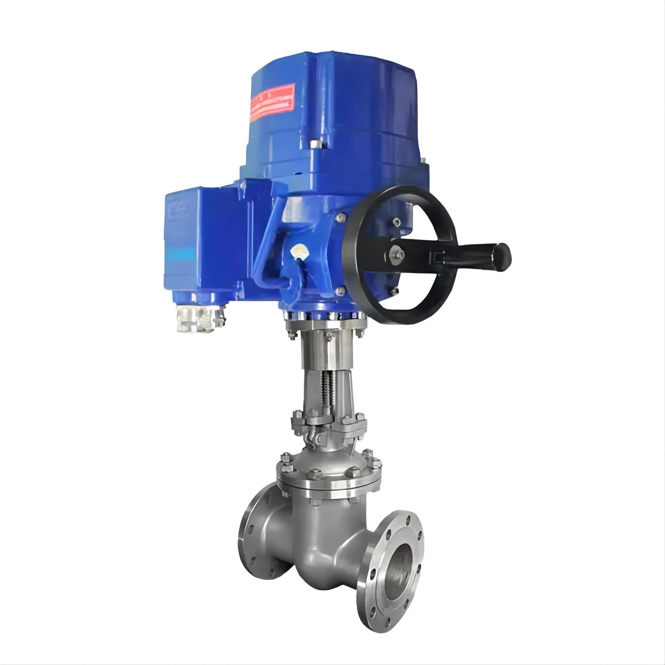 Explosion Proof Electric Gate Valve Stainless Steel Air Gas Petroleum Oil Liquid Media Smart Valve Water Controller