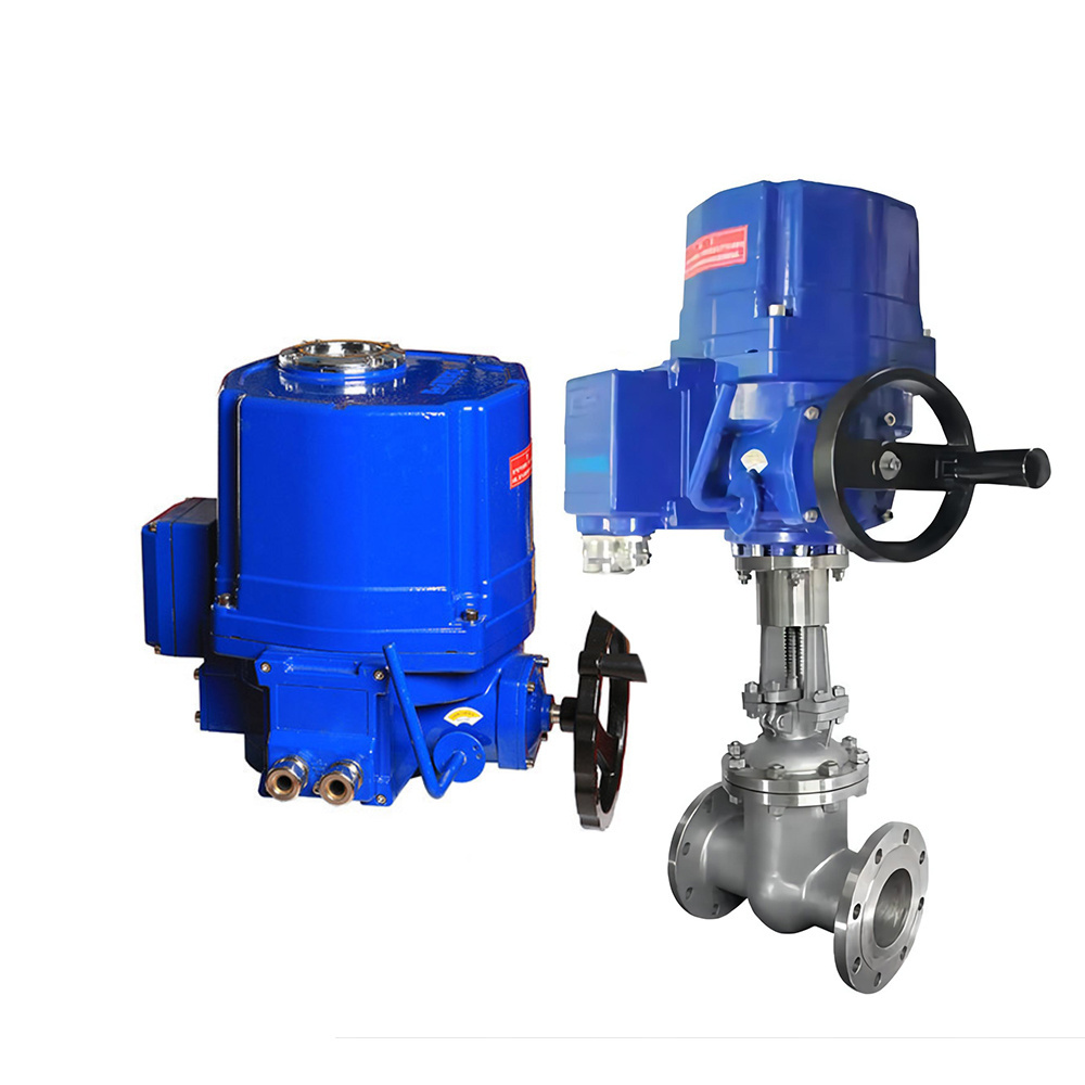 Explosion Proof Electric Gate Valve Stainless Steel Air Gas Petroleum Oil Liquid Media Smart Valve Water Controller