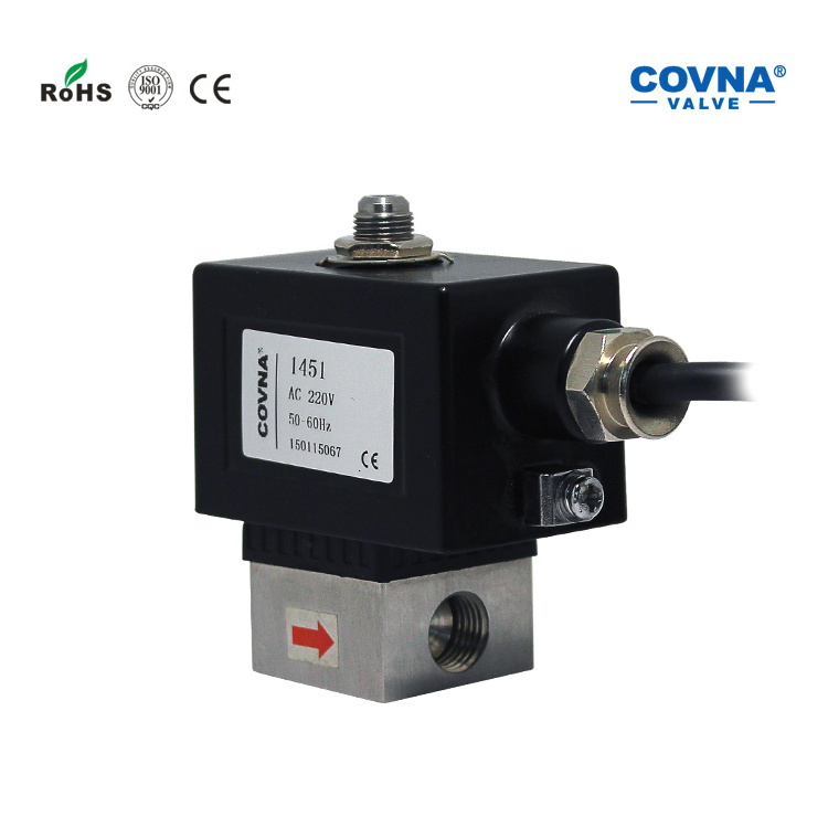 CONVA 12V 24V Coil Explosion Proof 1/2''  High Pressure Mini Solenoid Valve