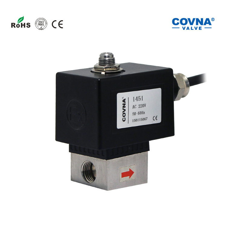 CONVA 12V 24V Coil Explosion Proof 1/2''  High Pressure Mini Solenoid Valve