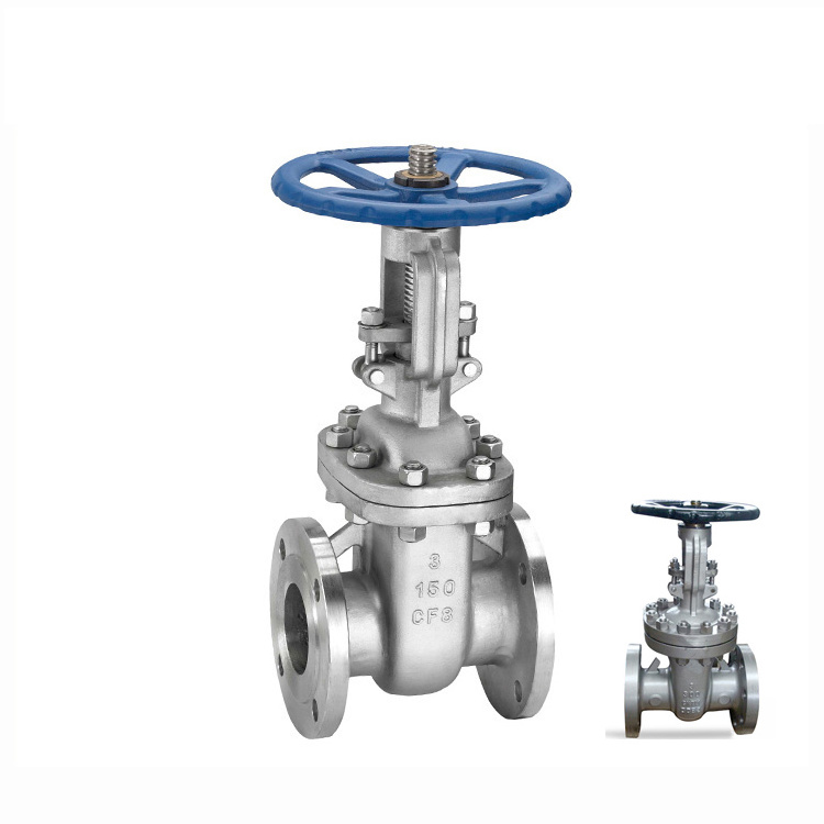 API ANSI Gate Valve Price List Flanged Hand Wheel Oil Gas Water Rising Stem Stainless Steel 6 Inch Gate Valve