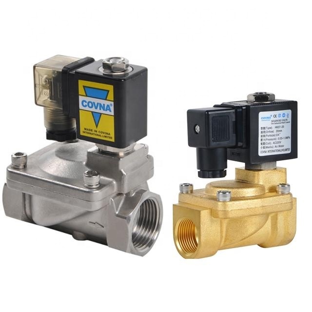 Stainless Steel 2 Way Normally Closed Solenoid Switches 24V Solenoid Valve