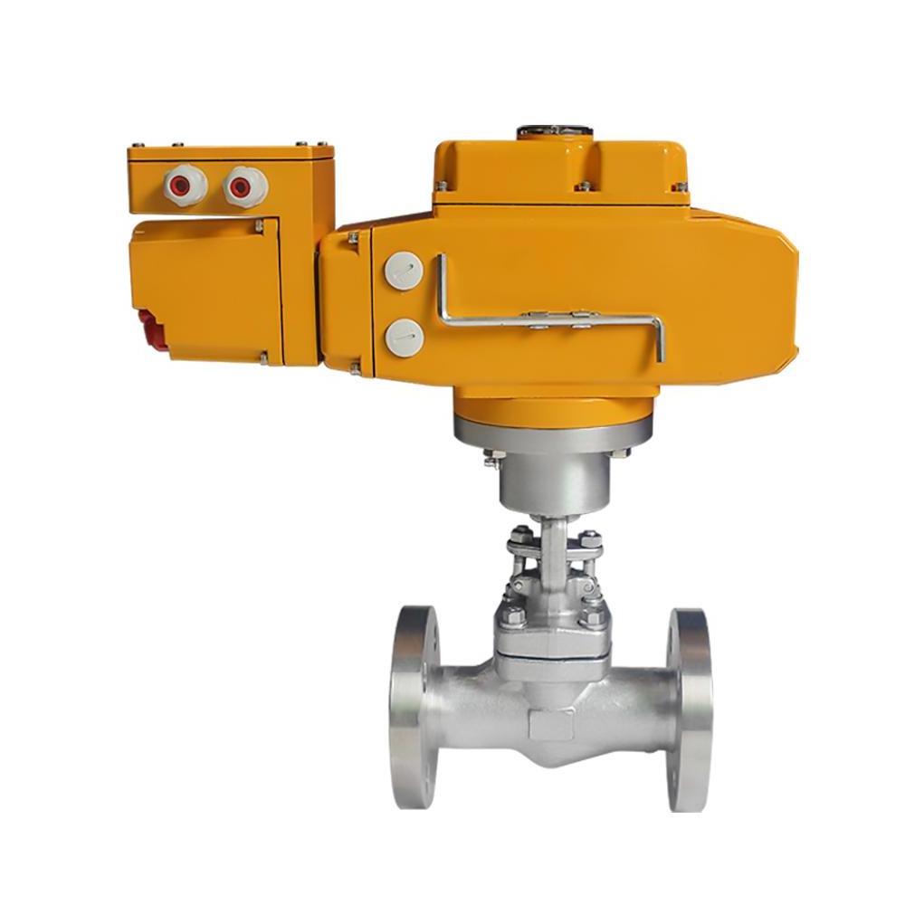 Intelligent actuator Multi Turn stainless steel SS304 2inch flange globe valve