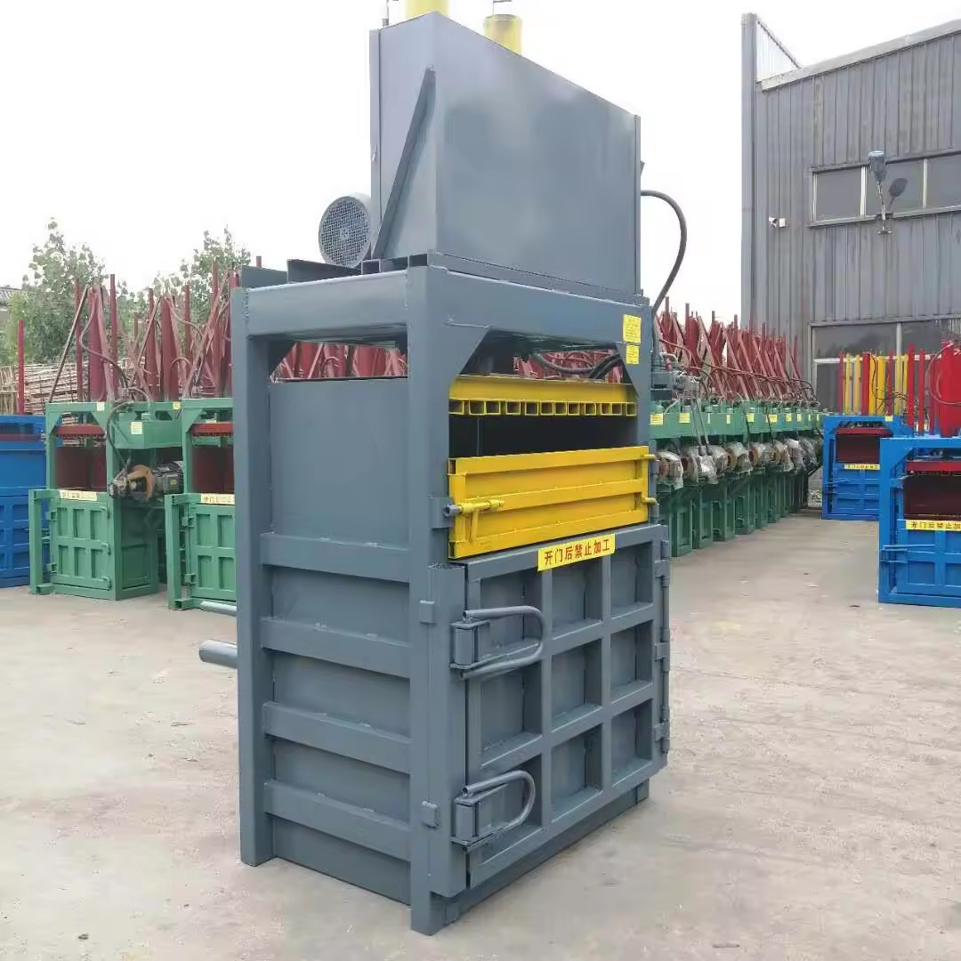 Hydraulic Plastic Cardboard Baler Compactor Prices Baling Machine for Packing Waster Cartons Bottle Press Baler Machine