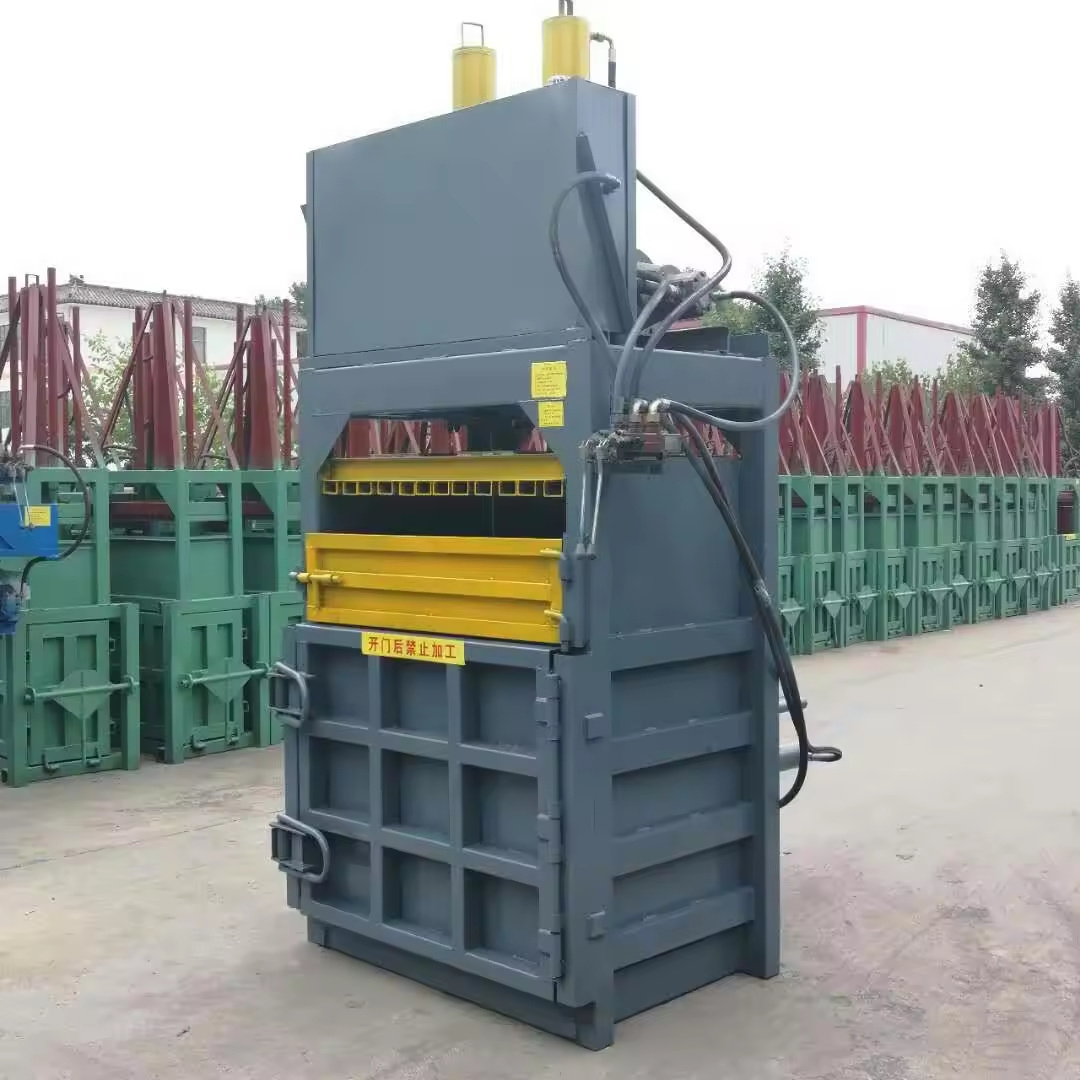 Hydraulic Plastic Cardboard Baler Compactor Prices Baling Machine for Packing Waster Cartons Bottle Press Baler Machine