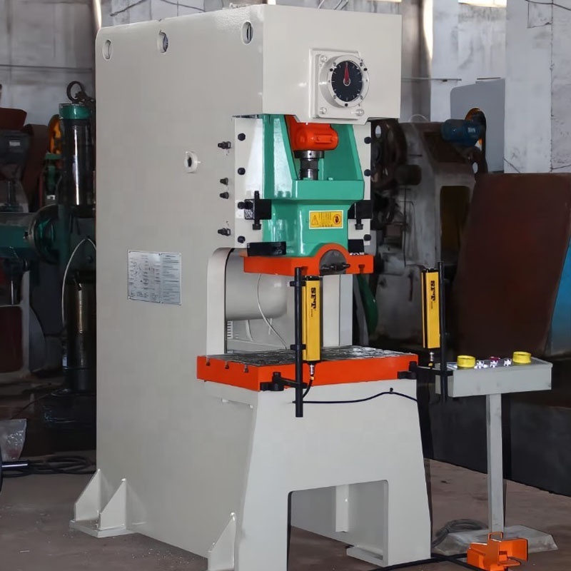 JH21-80 ton Pneumatic high speed electrical metal box making power press punching machine