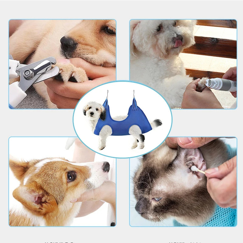 Helper Home Cat Dog Cutting Nails Drying Hair Restraint Bag Trimming Bathing Bag Dog Grooming Hammocks