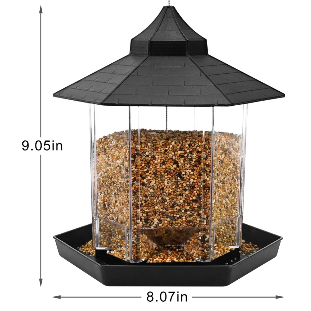 Hanger Bird Supplies Wild Bird Peanut Food Seed Feeder House Plastic Outdoor Bowls Sustainable Feeding Pet Bowls & Feeders 50pcs