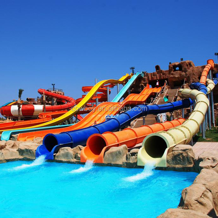 Sale Water Amusement Park Extreme Spiral Water Slide