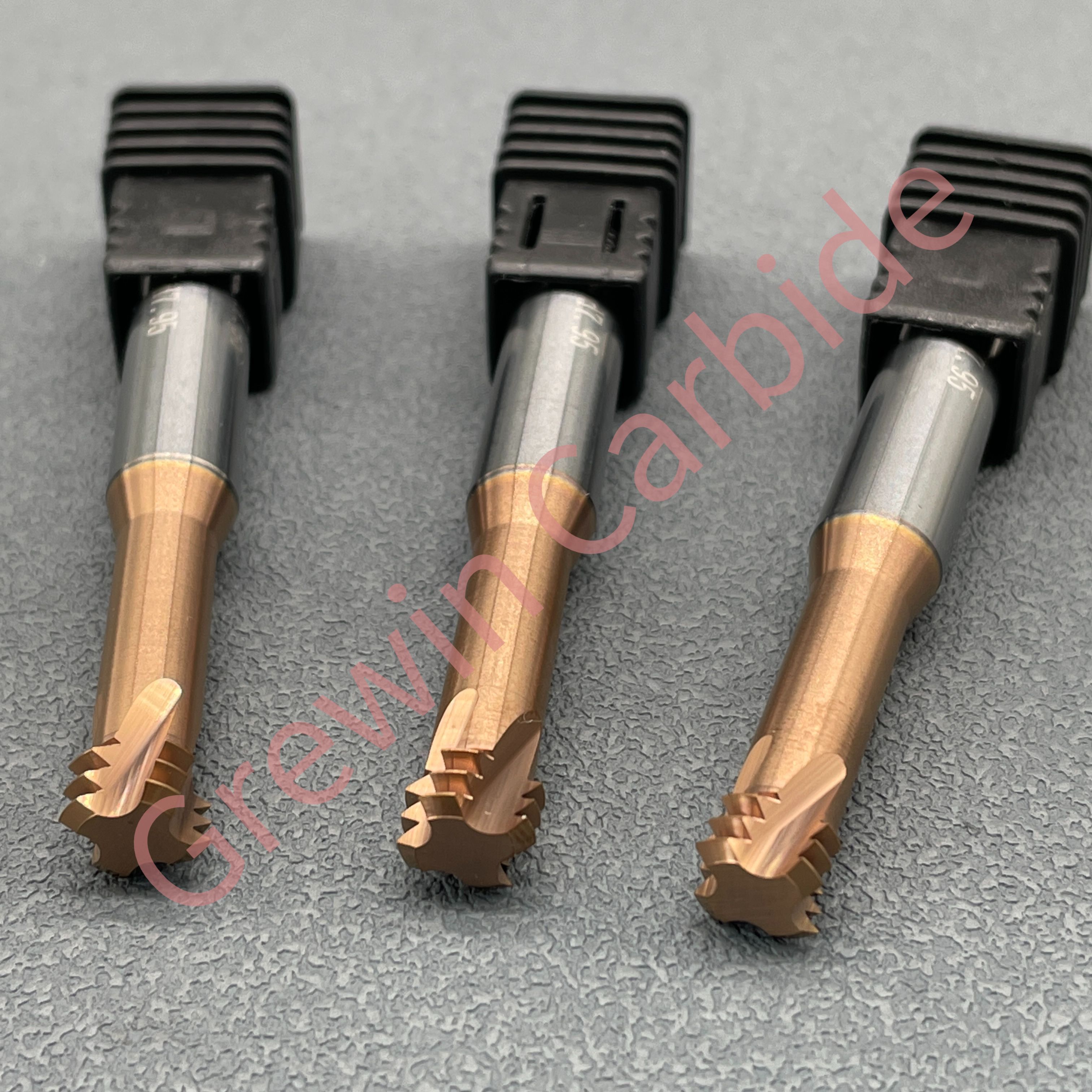 Thread Mill 3 Flute Metric Thread End Mill M1.6 M2 M2.5 M3 M4 M5 M6 M8 M10 M12 CNC Threading Tool Carbide Milling Cutter