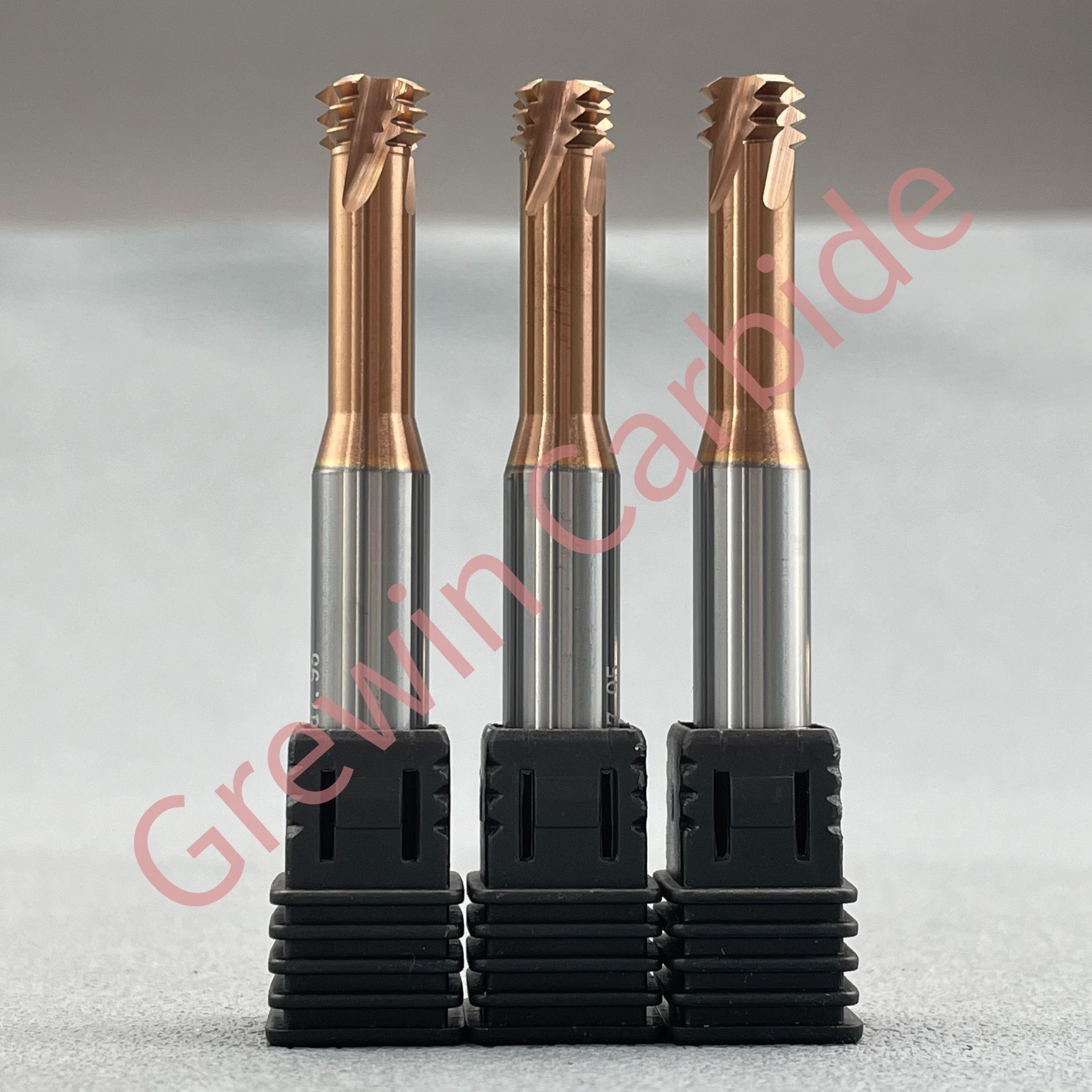 Thread Mill 3 Flute Metric Thread End Mill M1.6 M2 M2.5 M3 M4 M5 M6 M8 M10 M12 CNC Threading Tool Carbide Milling Cutter