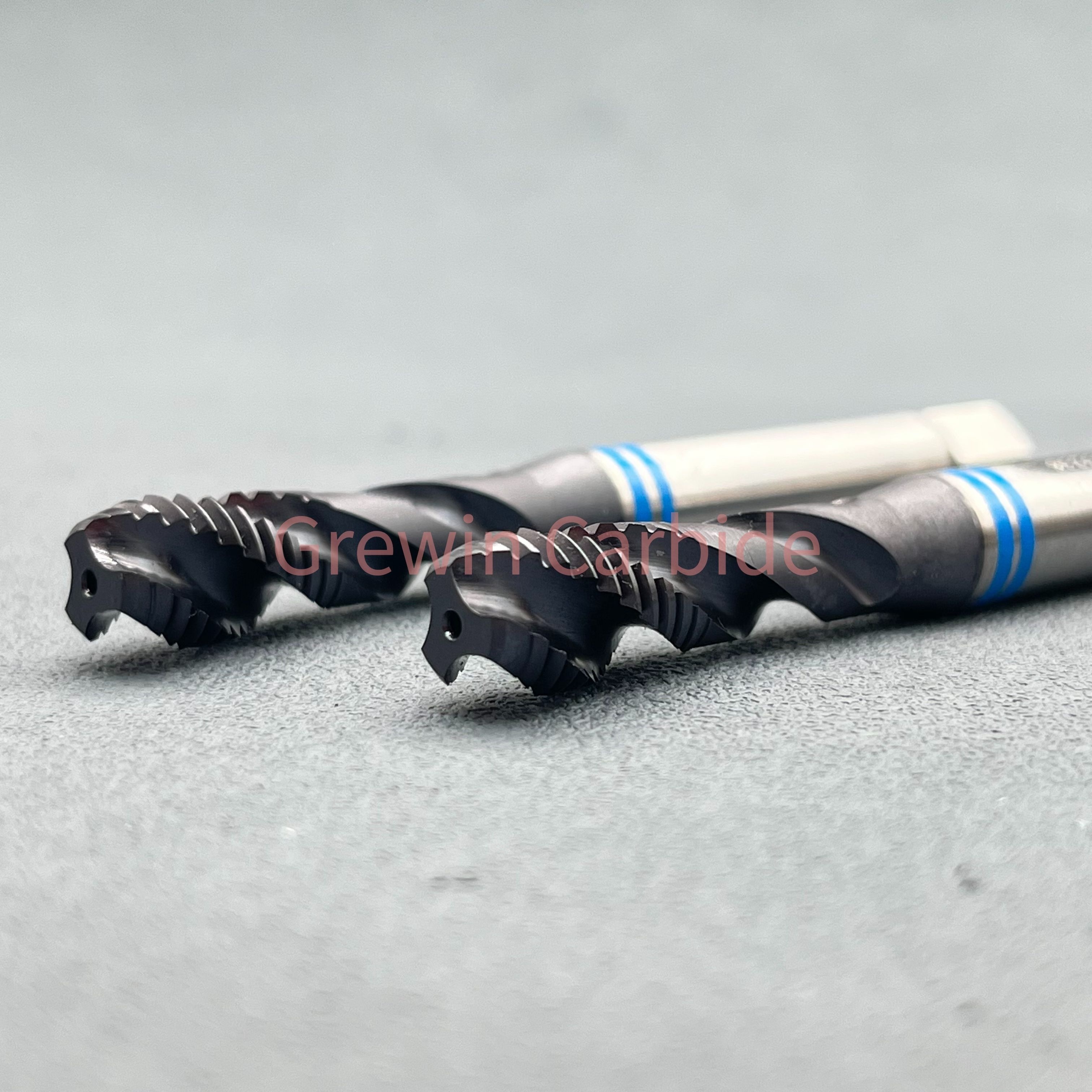 Solid carbide taps DIN371DIN376 M8*1.25 M10*1.5 Spiral Straight Flute HSSE screw machine Pointed tap