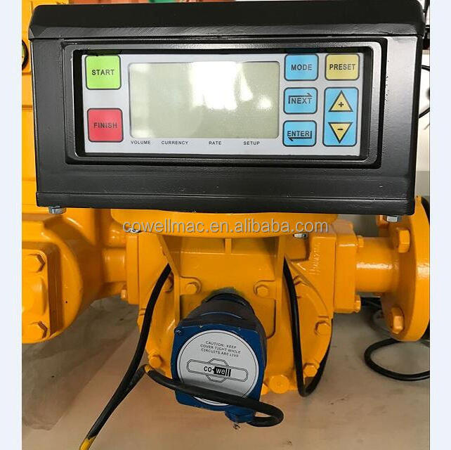 electronic diesel flow meter positive displacement tcs flowmeters