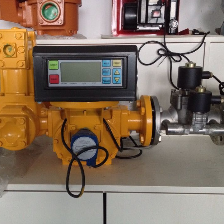 tank truck PD Flow meter with electronic register COWELL