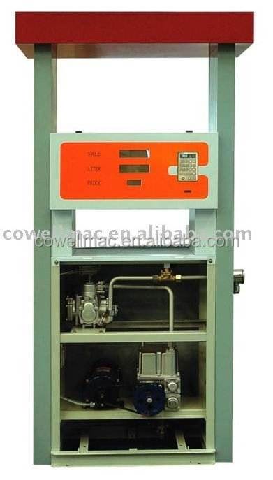 petrol station machine gas and oil dispenser