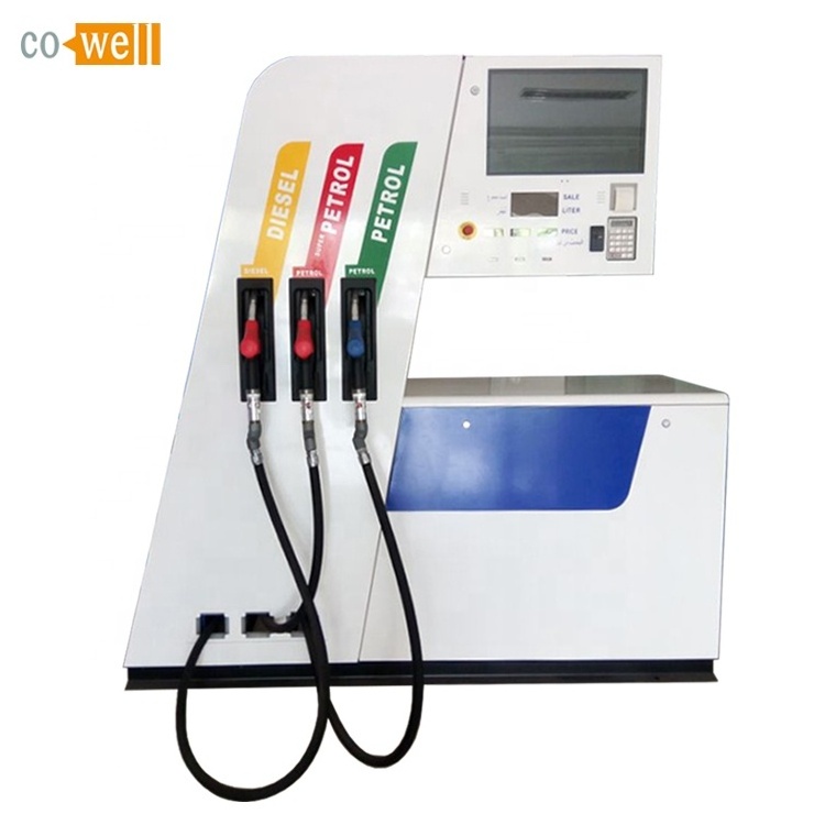 petrol station machine gas and oil dispenser