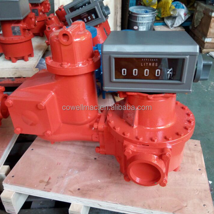 FMC positive displacement flow meter mechanical gravity flowmeter