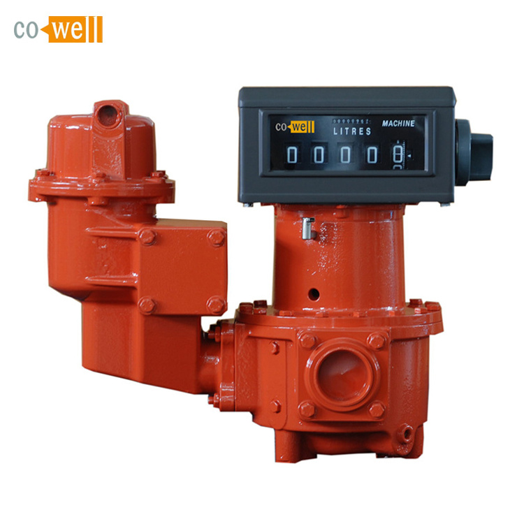 FMC positive displacement flow meter mechanical gravity flowmeter