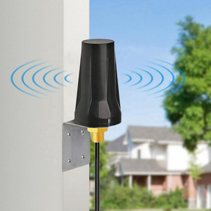 Waterproof 698-2700MHz Omni Directional Screw Mount Cellular Outdoor GSM 3G LTE 4G Antenna with Bracket