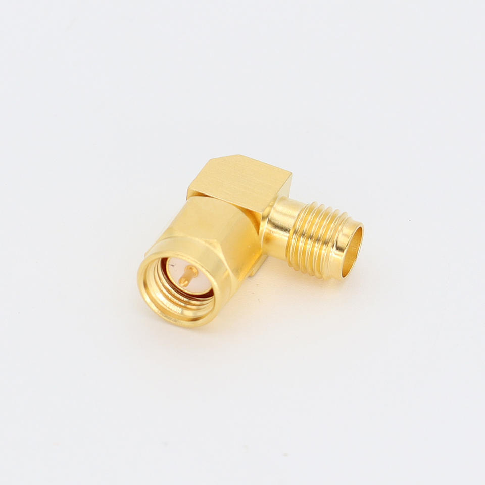 18GHz 90 Degree SMA RF Coaxial Connector Fiber Cable SMA Adapter