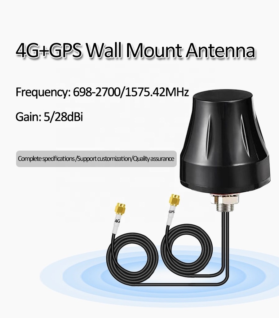 High Quality Wall Mount 28dBi Combo 3G LTE 4G External GSM GPS Antenna