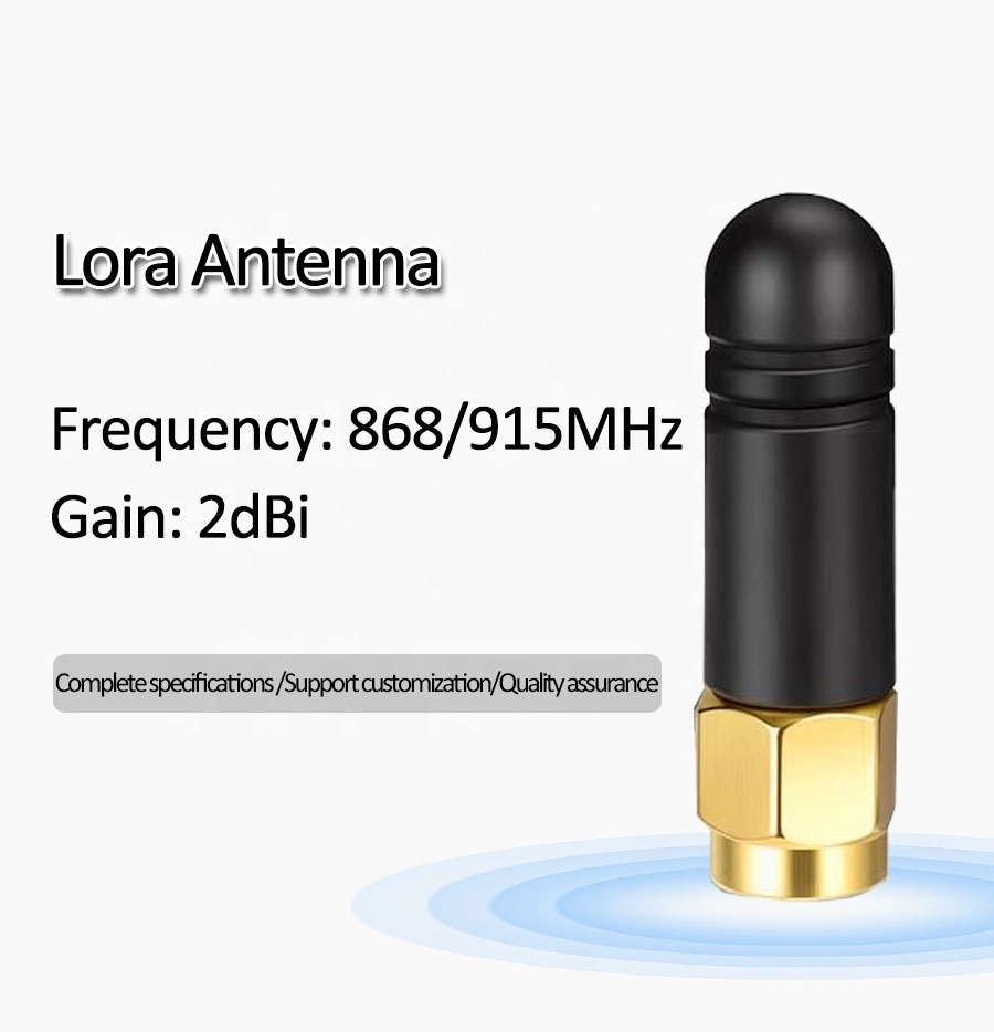 Indoor Omni Mini 868MHz Antenna , Small GSM 915MHz Antenna With Straight Type