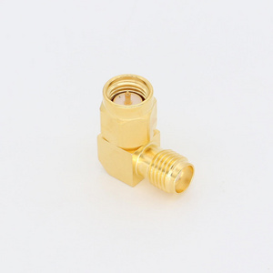 18GHz 90 Degree SMA RF Coaxial Connector Fiber Cable SMA Adapter